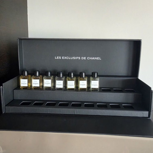 Les Exclusifs de Chanel mini perfumes 4ml set of 7 new
