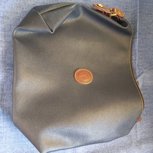 Trussardi blue handbag like new