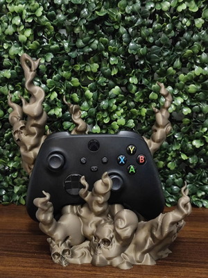 Βάση στήριξης χειριστηρίου PS4/PS5/XBOX Smokey Skulls καινούργια 3D printed
