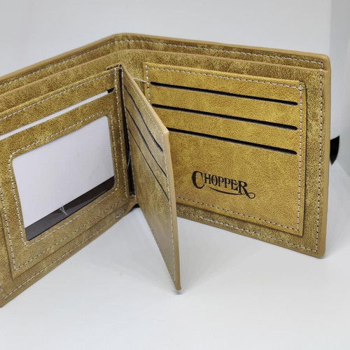 One Piece Tony Tony Chopper Wallet like new, camel color