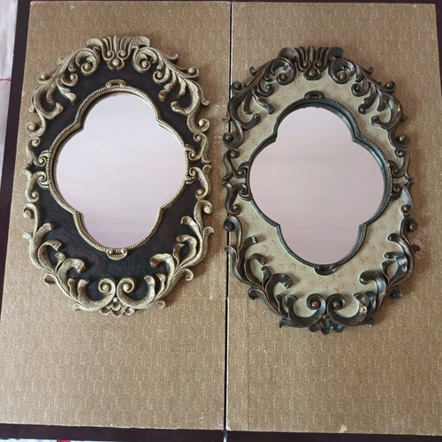 Vintage Decoline New York mirrors set of 2 like new