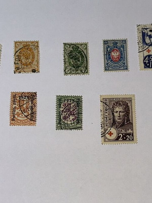 Historical Finland stamps used, 19th and 20th century
