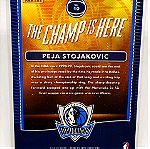  Κάρτα Peja Stojakovic Dallas Maverics Πρωταθλητής NBA