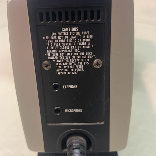 Hitachi VK-C850 color video camera 1982 used, vintage analog