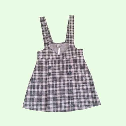 ASOS Black and White Checked Mini Dress New, Size M-L
