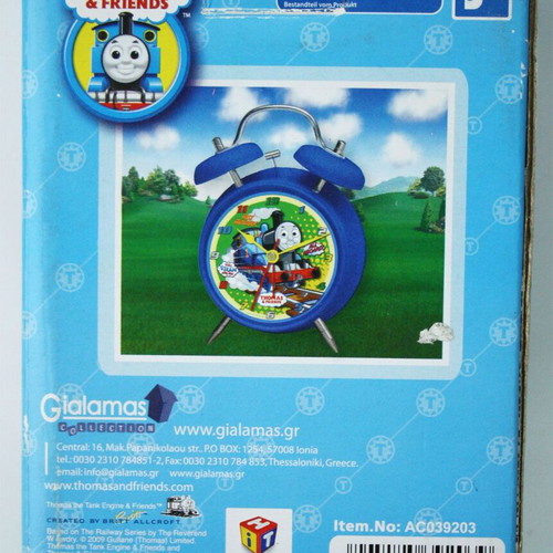 Thomas & Friends Table Alarm Clock 2009 new, analog