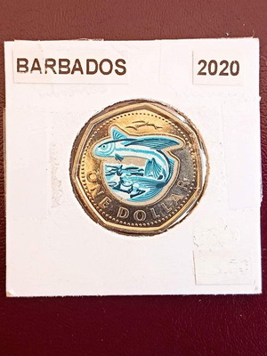 Νόμισμα Barbados 1 dollar 2020 καινούργιο