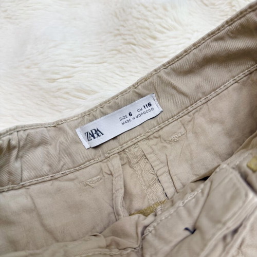 Zara Boys Pants Size 116cm Beige Like New
