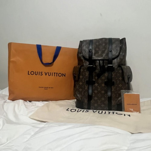 Louis Vuitton Christopher MM backpack, brown