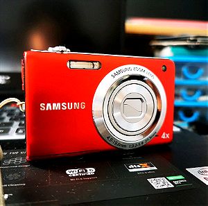 Samsung ST60 12.2mpxl Red ολοκαίνουργια + θήκη + κάρτα μνήμης