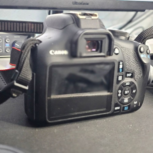Canon EOS 2000D DSLR camera kit like new with 50mm f/1.8 STM and 18-55 IS lenses