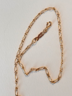 Βραχιόλι χρυσό κ14 σαν καινούργιο, αλυσίδα χεριού 22,2 cm