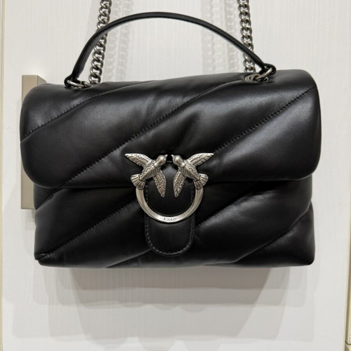 Pinko Puff shoulder bag large size 28x19, original leather, new