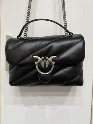 Pinko Puff shoulder bag large size 28x19, original leather, new