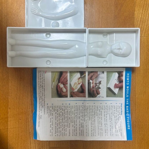 Figure mold set 20.5cm like new for crafting