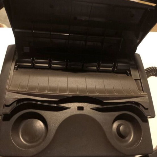 Philips fax phone like new, black, wired