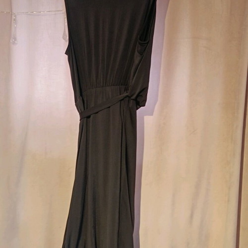 Asymmetric black dress size M used