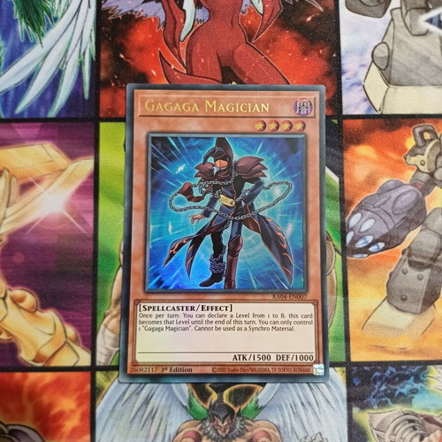 Gagaga Magician Ultra Rare card near mint