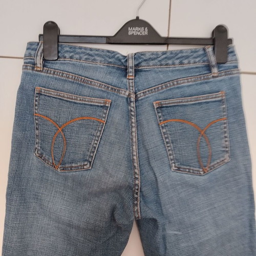 Sergio Valante mid rise vintage jeans like new, blue