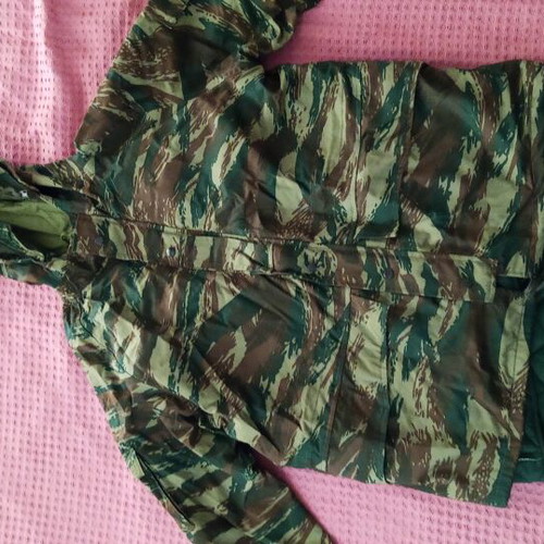 Greek Army Forest Camouflage Liner XXL jacket new