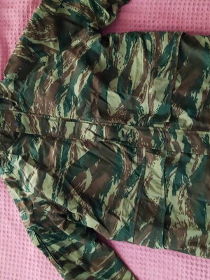 Greek Army Forest Camouflage Liner XXL jacket new
