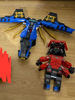 Lego Ninjago set used, missing some pieces