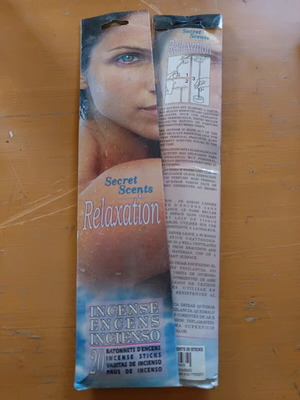 Relaxation incense sticks new, pack of 2x20