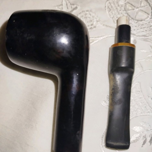 Wooden smoking pipe handmade from Riki Olympia wood new