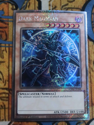 Dark Magician Platinum Secret Rare κάρτα Yu-Gi-Oh! σε άριστη κατάσταση