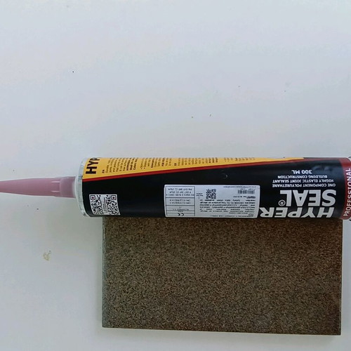 AlChimica Hyperseal Expert mastic used, terracotta shade