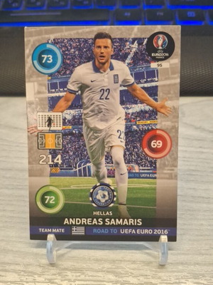 Panini Road To UEFA Euro 2016 Andreas Samaris Team Mate new
