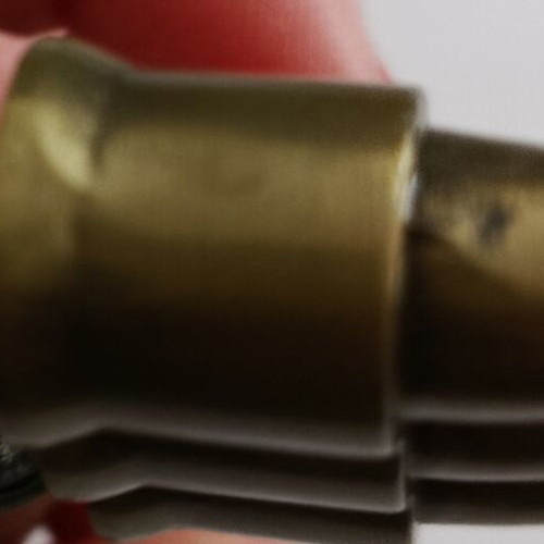 Metal gas lighter bullet shape used