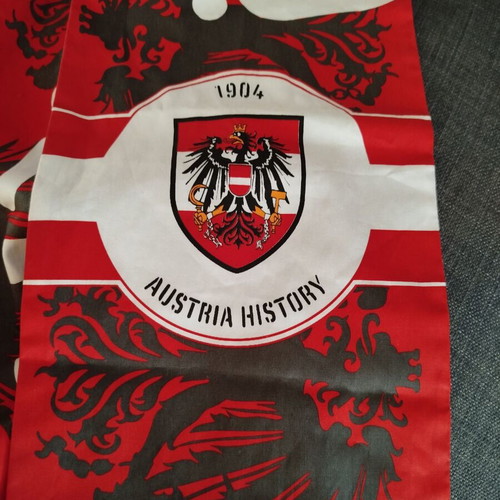 Austria scarf new, authentic with Puma and Herbol sponsors