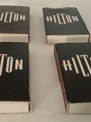 Σετ 4 συλλεκτικά σπιρτόκουτα Hilton Sydney Australia μεταχειρισμένα, δεκαετία 1970