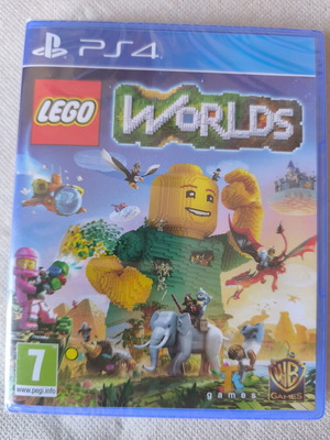 Lego Worlds PS4 new, sealed action adventure game