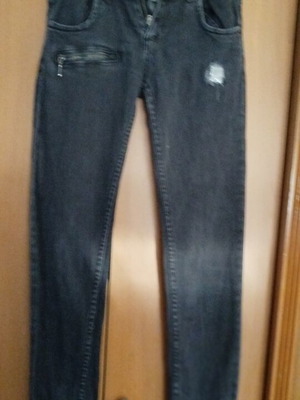 Paul & Shark soft black denim jeans, XS