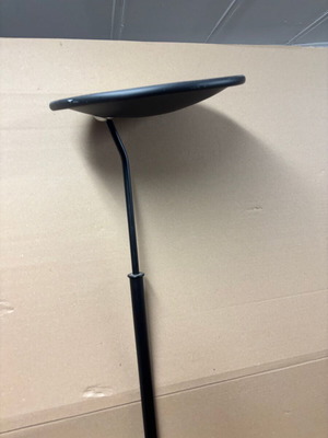 Vintage φωτιστικό δαπέδου μαύρου χρώματος με dimmer σαν καινούργιο