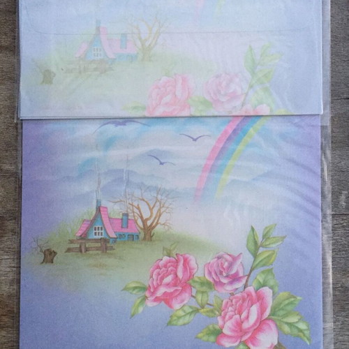 Complete aromatic stationery set
