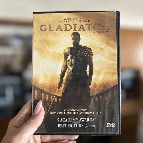 Gladiator DVD movie with subtitles