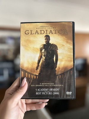Gladiator DVD movie with subtitles