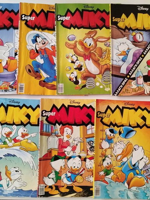 Super Miky comics used, pack of 11 issues