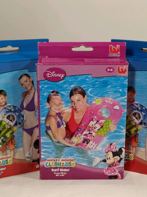 Disney inflatable surf boards used, pack of 3