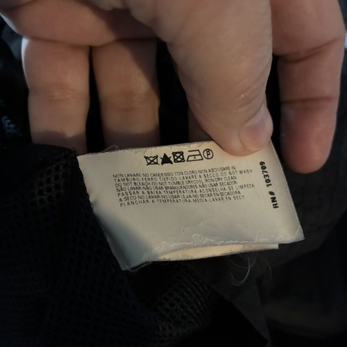 Armani jacket summer jacket with hood like new, black