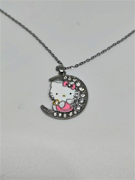 sillektiko atsalino mentagion me zirkonia Sanrio - Hello Kitty