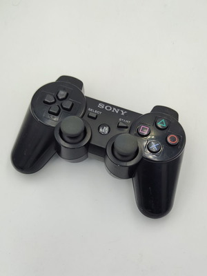 Sony PlayStation 3 ασύρματο χειριστήριο μεταχειρισμένο, μαύρο, μπαταρία 500mAh