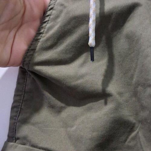 Cargo shorts kids khaki New College like new, age 12