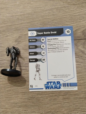 Миниатюра Super Battle Droid Star Wars Miniatures Game нова