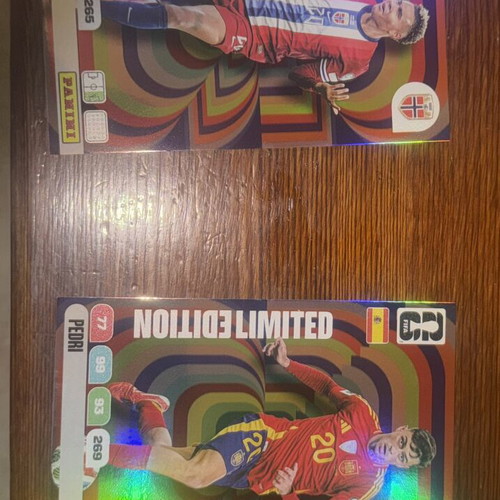Panini FIFA World Cup 2026 Adrenalyn XL Limited Edition Cards mint condition
