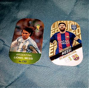 Μετταλικες συλλεκτικές τάπες Lionel Messi