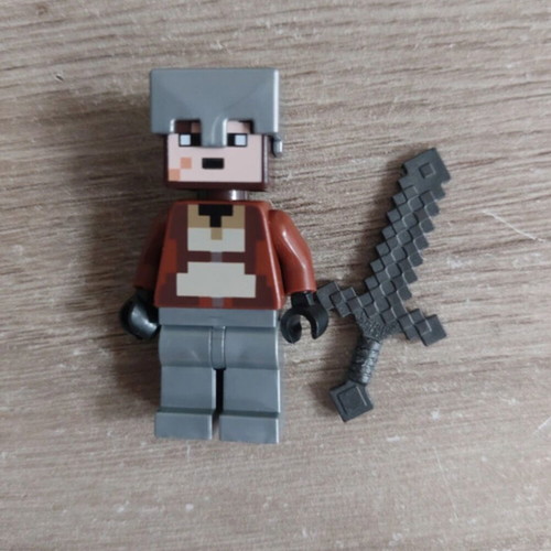 Lego Minecraft Nether Hero authentic mini figure like new